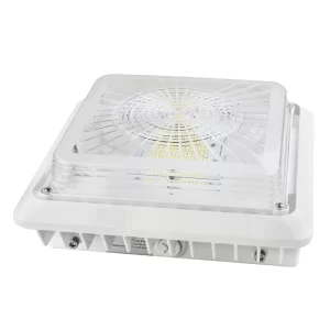 LED Canopy Light - 25W Outdoor Parking Garage Light - (UL+DLC Listed)