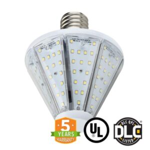 50W LED Corn Bulb Post Top - Top Socket - Mogul Base (E39) - (UL+DLC)