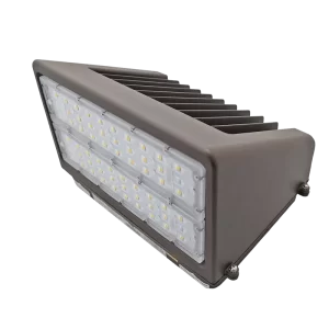 100W LED Wall Pack Light - 13190 Lumens - 320W Equivalent - Full Cutoff - DLC Listed