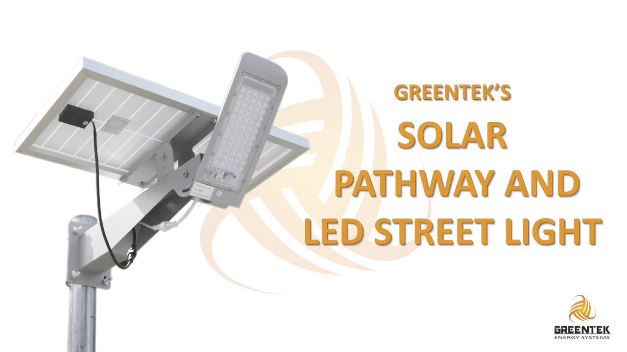 Solar LED Pathway And Street Light