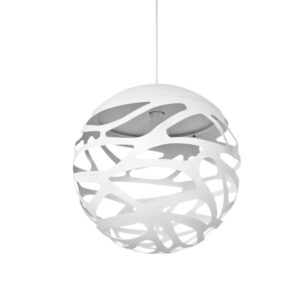 Pendant Light White Open Chaos Globe