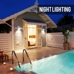 Solar LED Wall Mount Light - 400 Lumens - Image 7