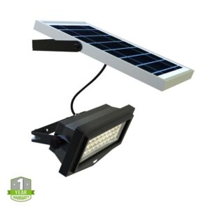 Solar LED Flood Light - 1000 Lumens - Solar PIR Security Light - 6000K